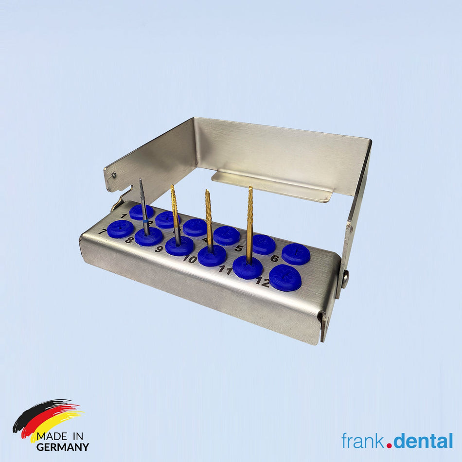 Titanium Root Separation - Bone Cutting Lindemann Bur Set