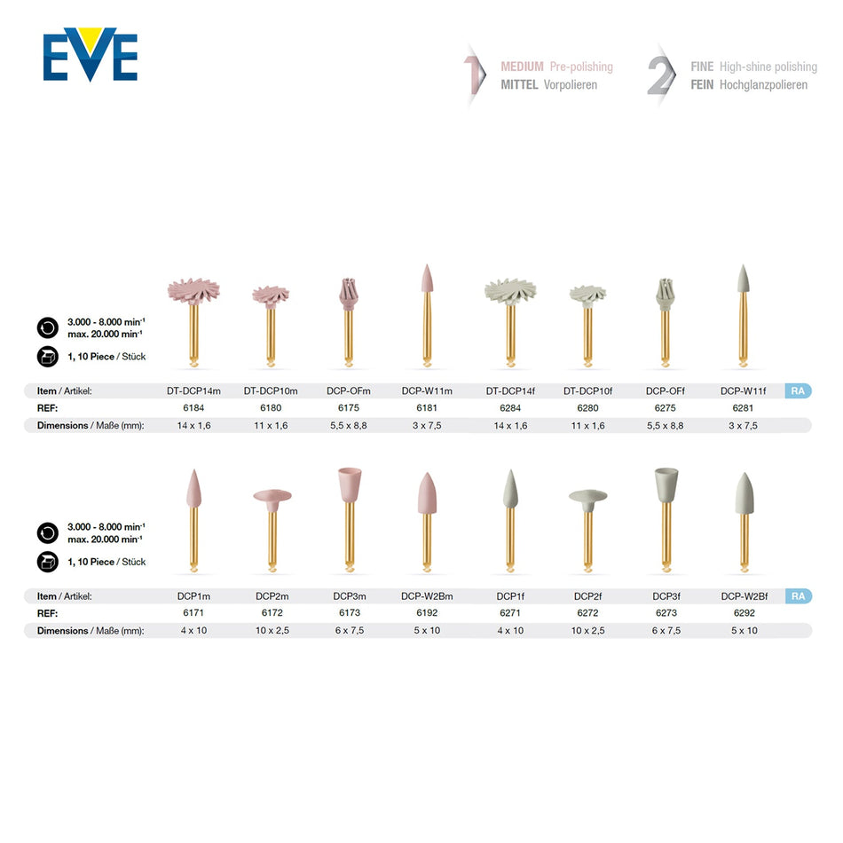 Diacomp Plus Composite Polish Refill - Contra-angle