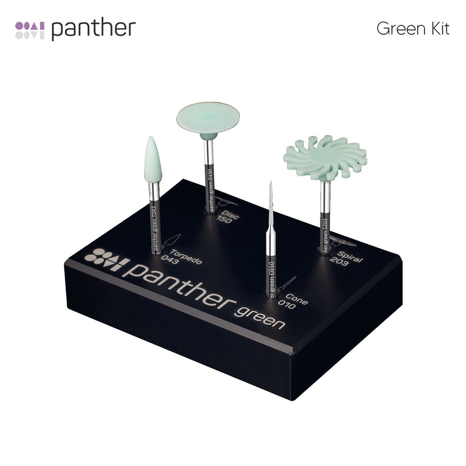 Panther Green Pre-Sintered Zirconium Machining Kit #13