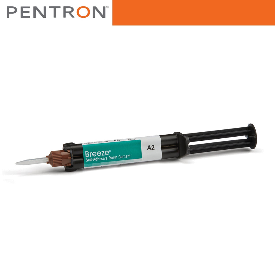 Pentron - Breeze Self-Adhesive Dual Cure Resin Cement - 3 Pcs A2