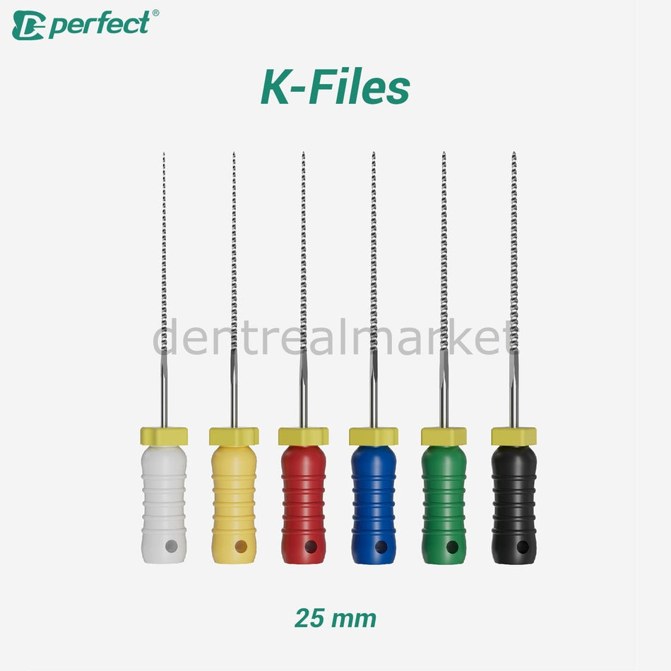Perfect K Files Root Canal Files - 25 mm