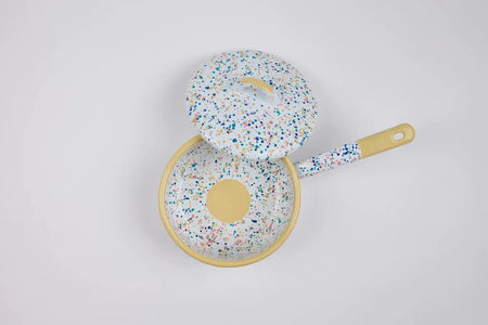 Kapka - Wonder Wheel Casserole Pan - Enamel Vintage Look Washable Casserole Pan / Kapka